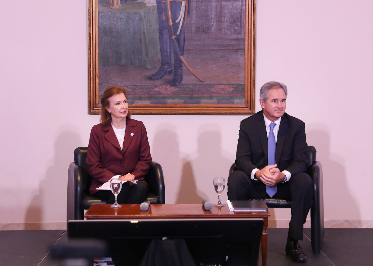 Diana Mondino y Pablo Quirno