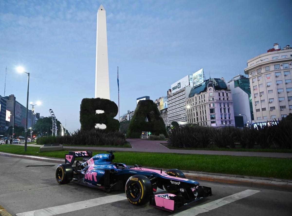 Colapinto Fórmula 1 turismo deportivo Buenos Aires 2026
