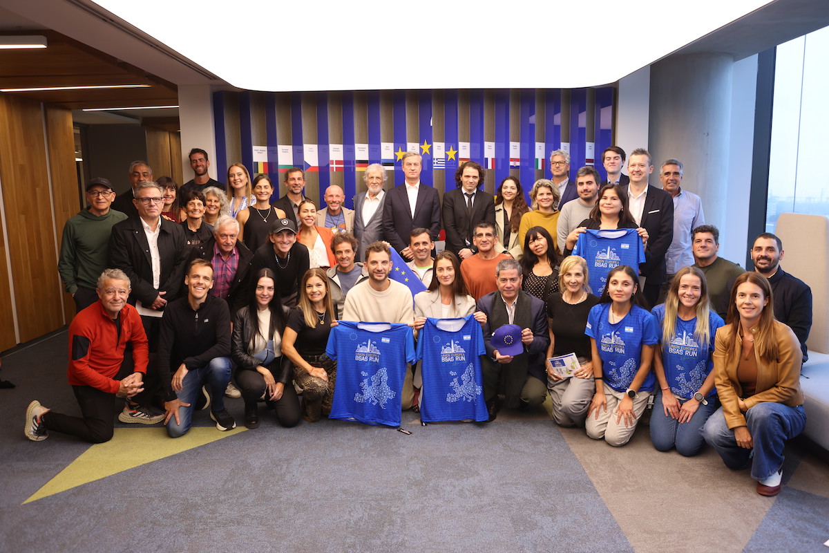 EU Buenos Aires Run 2026 diplomacia deportiva Palermo