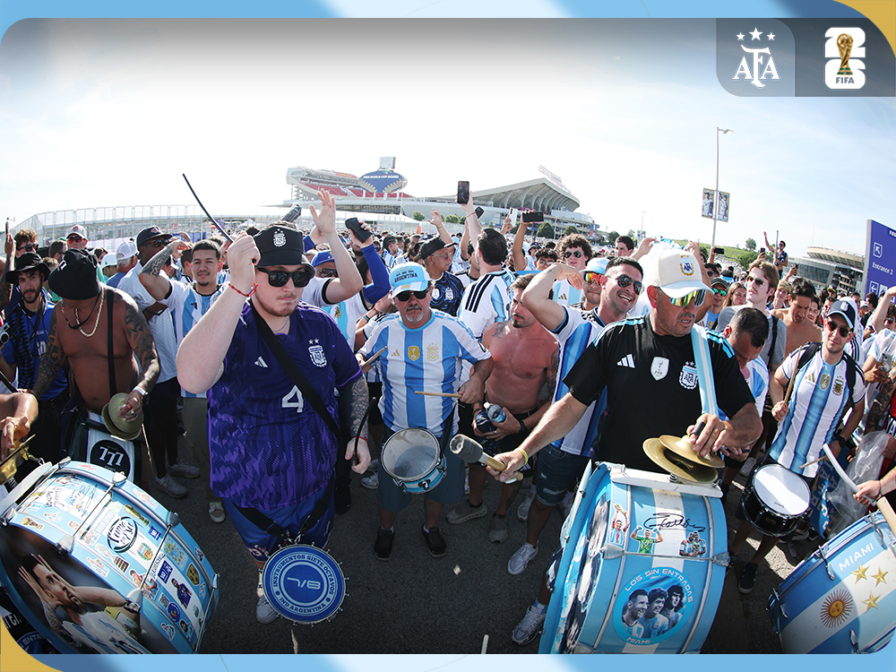Hinchada Argentina.