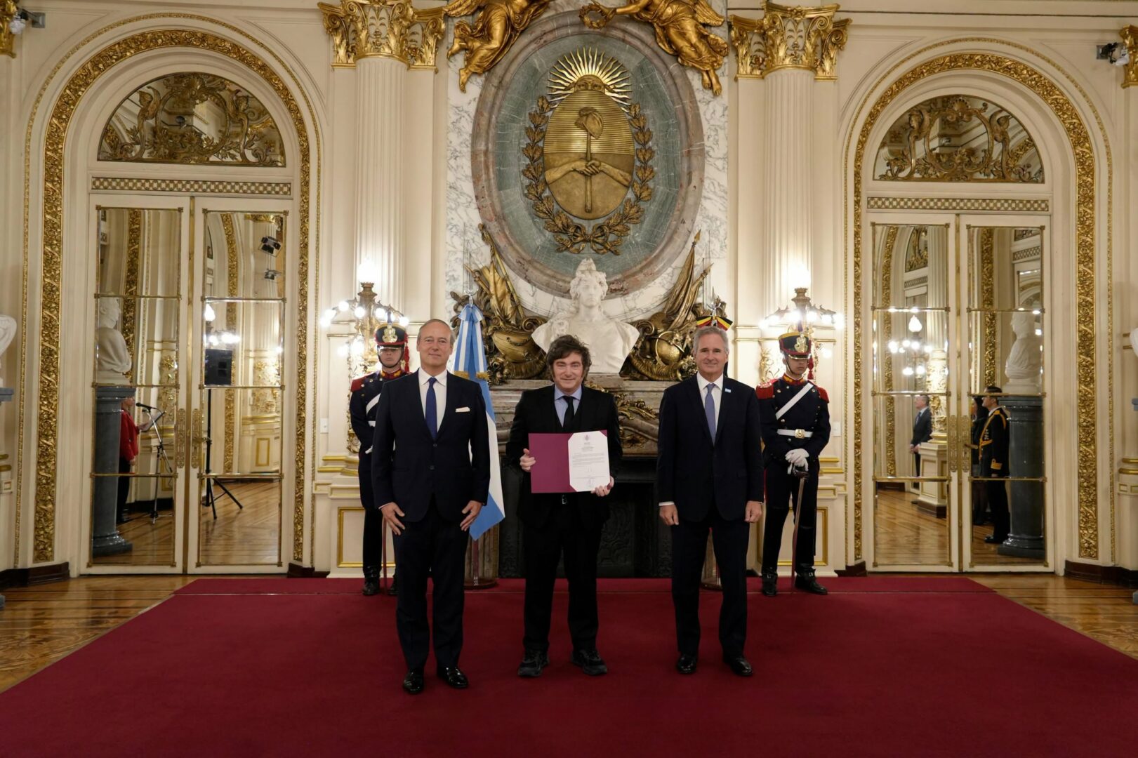 <strong>Christian de Lannoy, </strong>embajador de Bélgica.